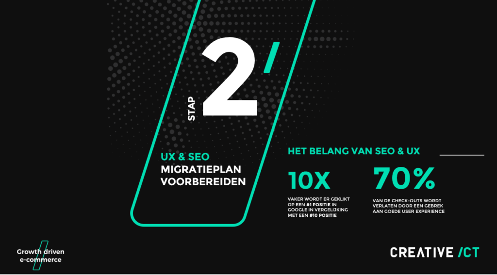 Overstappen naar Magento 2 - Stap 2 - UX & SEO migratieplan voorbereiden